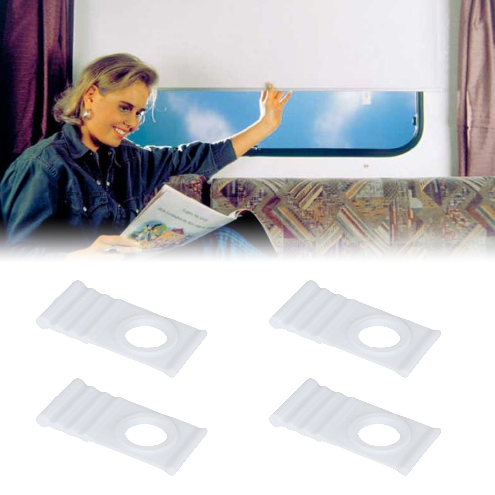 Window Lock Bar - 4PCS Window Roller Pull Tab Springrollo