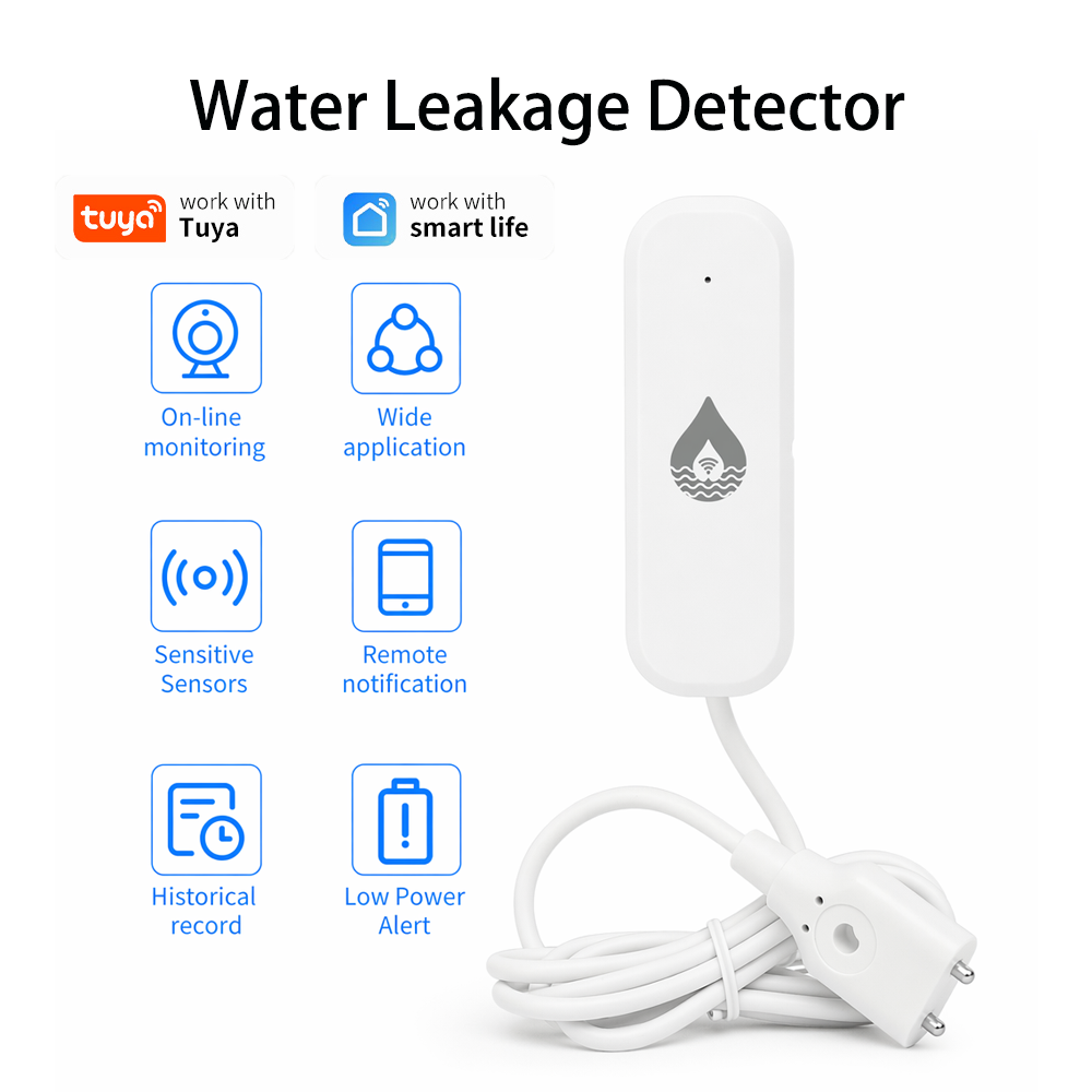 Water Alarm Sensor - YFK WiFi/Zigbee Water Leakage Alarm Sensor