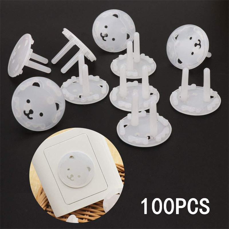 Outlet Cover Baby - 10/20/50/100PCS EU Plug Baby Safety Child