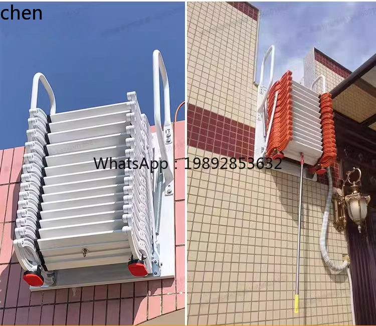 ABB  telescopic staircase hous - огляд і ціна Fire Escape Ladder