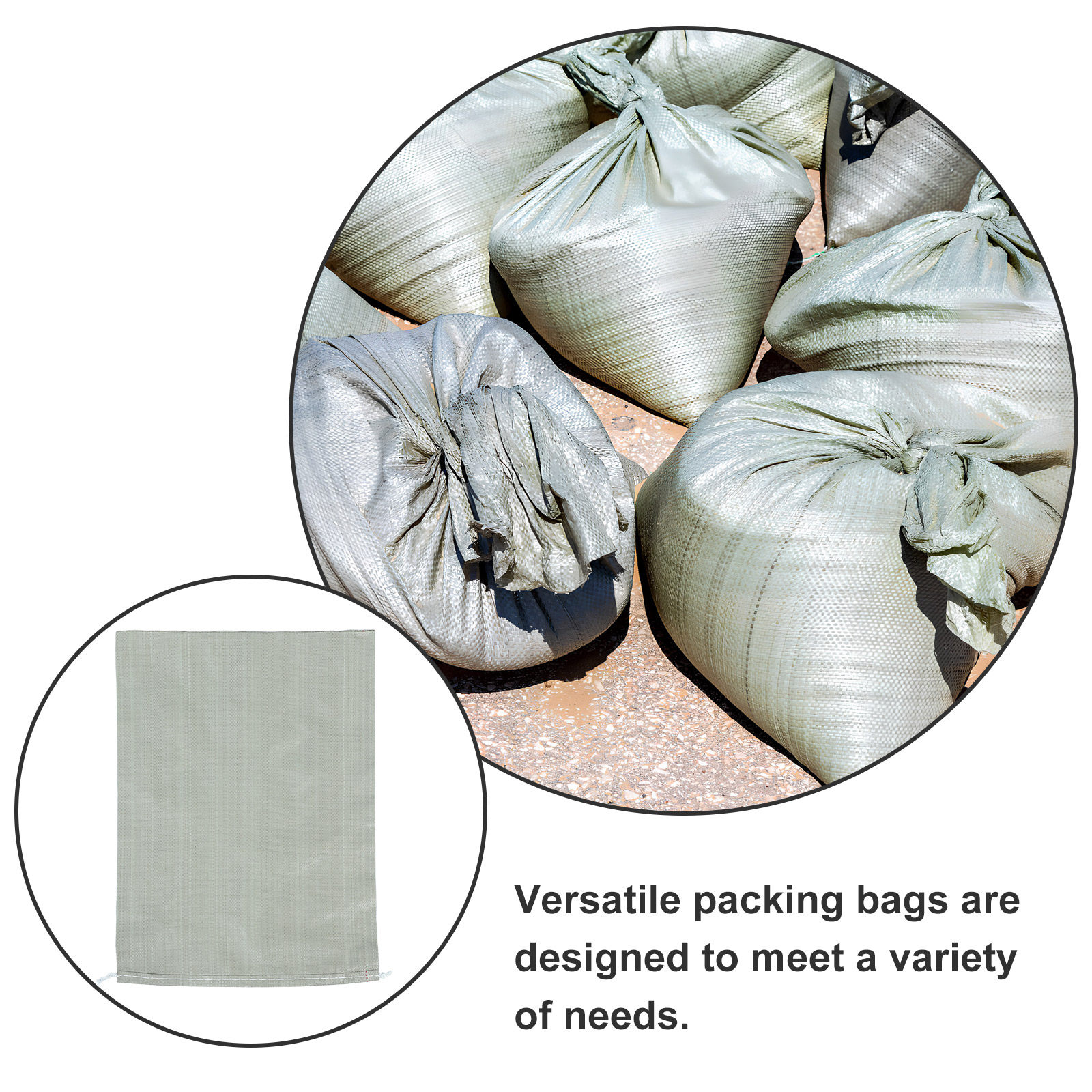 20Pcs Thickened PP Packing Bag - огляд і ціна Flood Barrier Bag