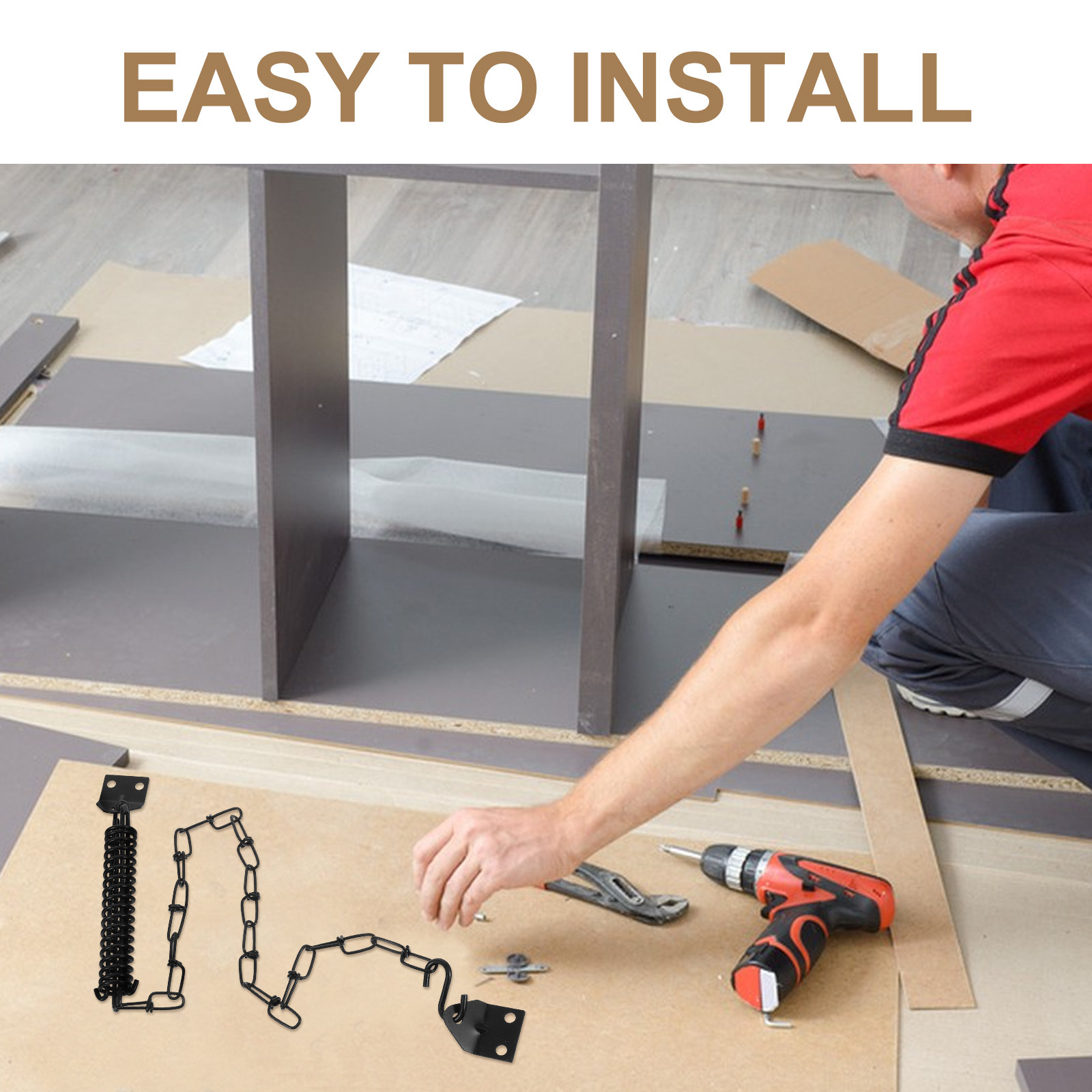 2Set American Style Handle Win - огляд і ціна Security Chain Door