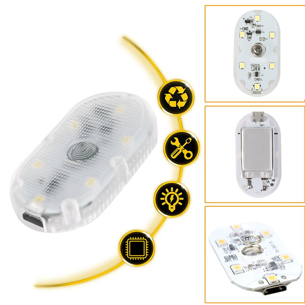 Car Interior LED Night Lightin - огляд і ціна Emergency Exit Sign