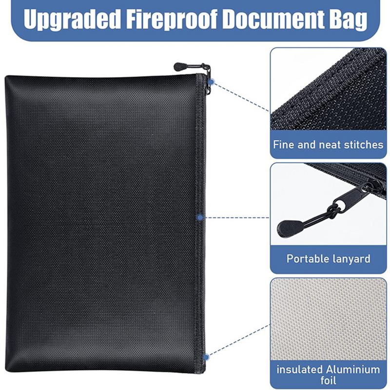 Fireproof Document Bag Waterpr - огляд і ціна Fire Safe Document