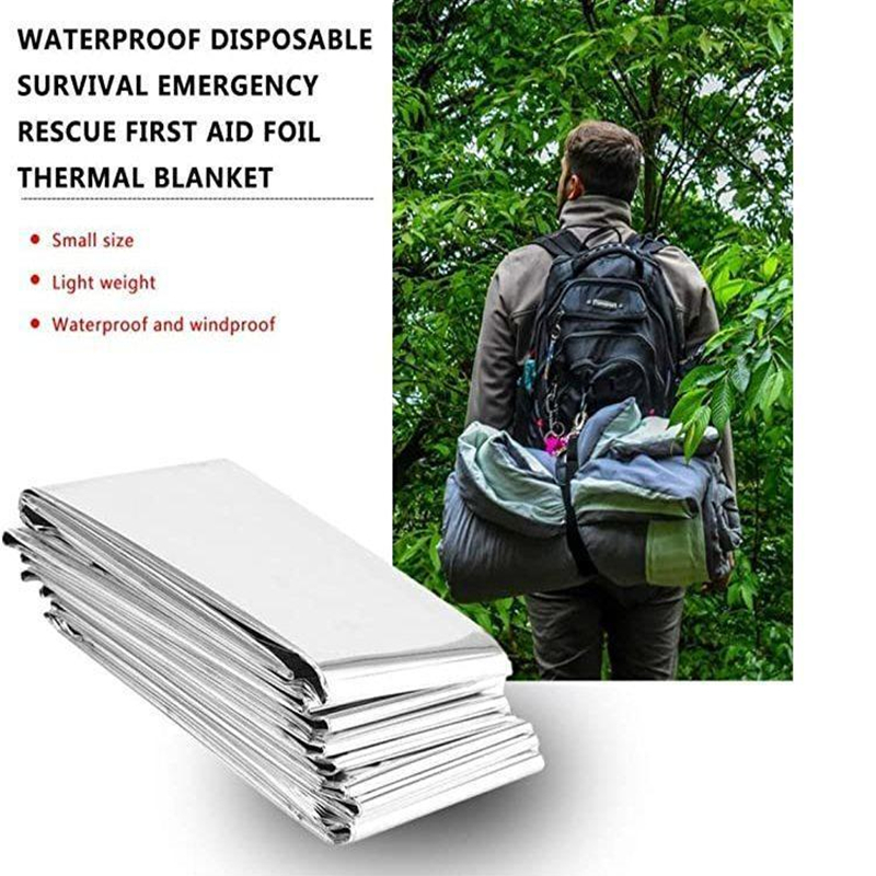Emergent Blanket Mylar Thermal - огляд і ціна First Aid Bag Kit