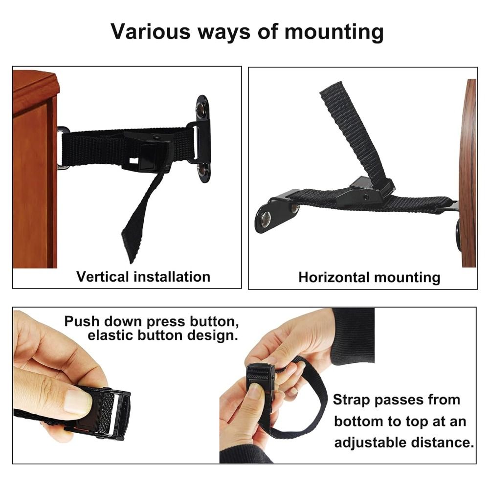 Earthquake Proof Furniture Anc - огляд і ціна Earthquake Anchor Strap