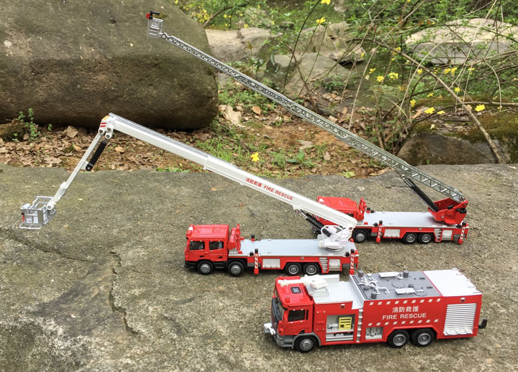 1:50 alloy engineering vehicle - огляд і ціна Fire Escape Ladder