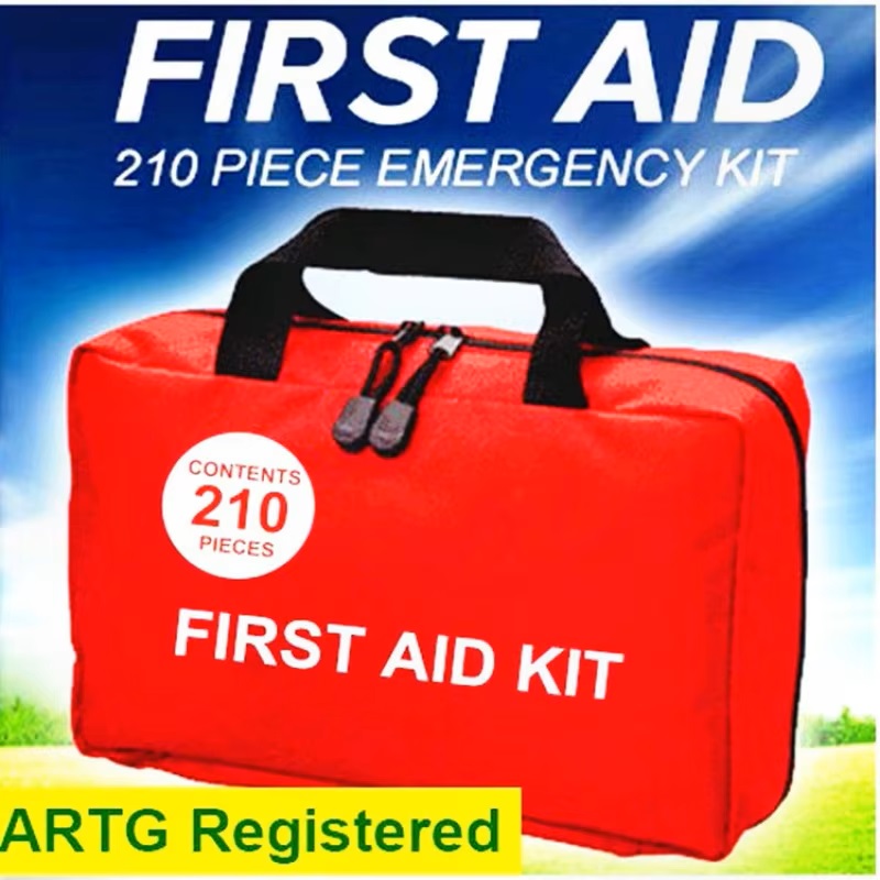 First Aid Kit with Compact and - огляд і ціна First Aid Bag Kit