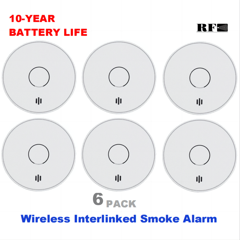 Wireless Interlinked Smoke Ala - огляд і ціна Smoke Detector Interconnected