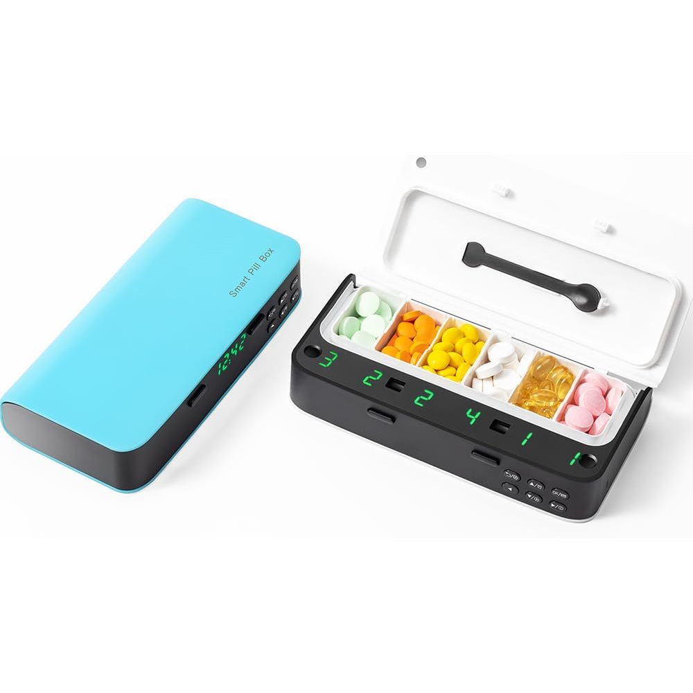 Pill Dispenser with Alarm Dail - огляд і ціна Medicine Cabinet Lock