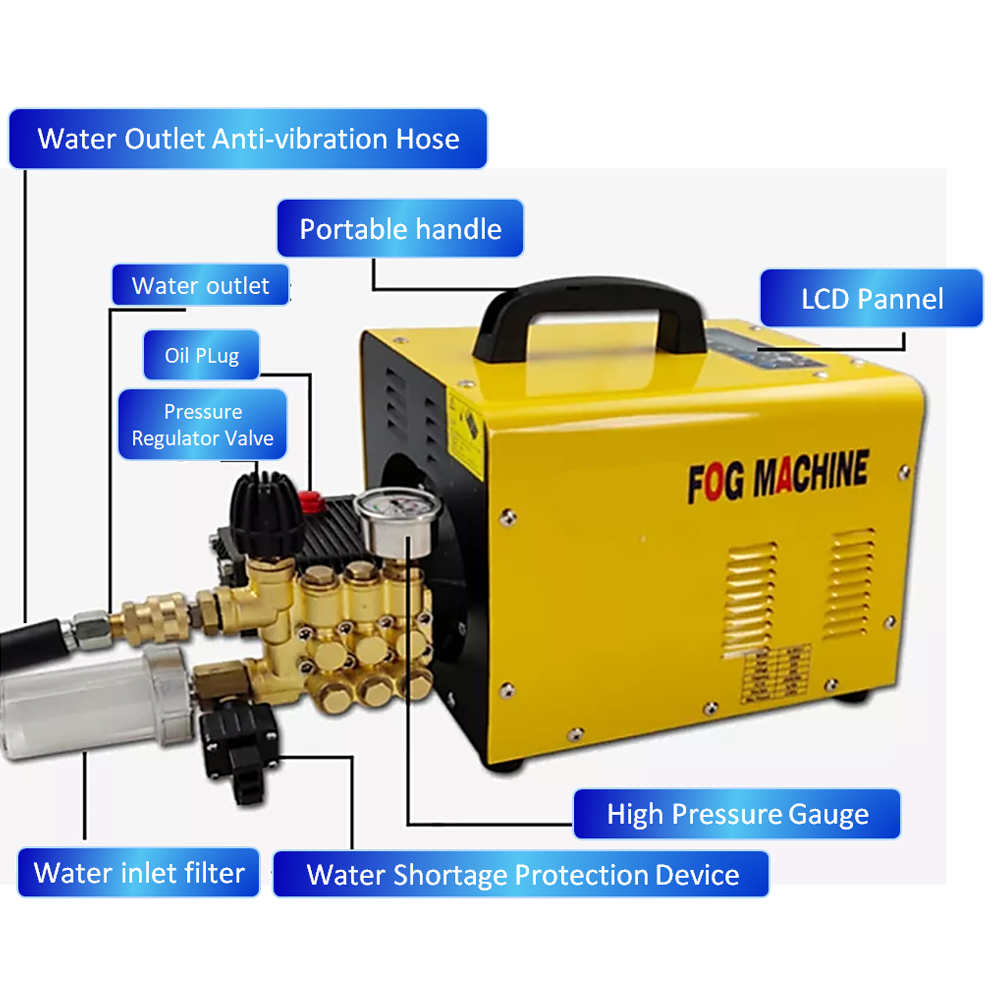 4L/Min Fog Machine 40-80bar Hi - огляд і ціна Flood Barrier Bag