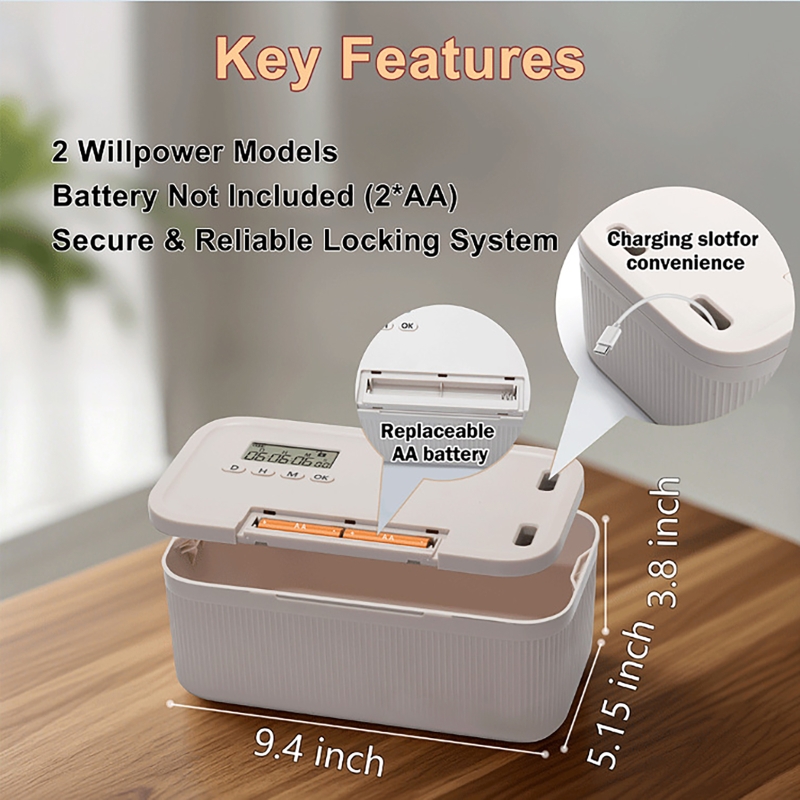 Timer Lock Boxes Electronic Lo - огляд і ціна Medicine Cabinet Lock