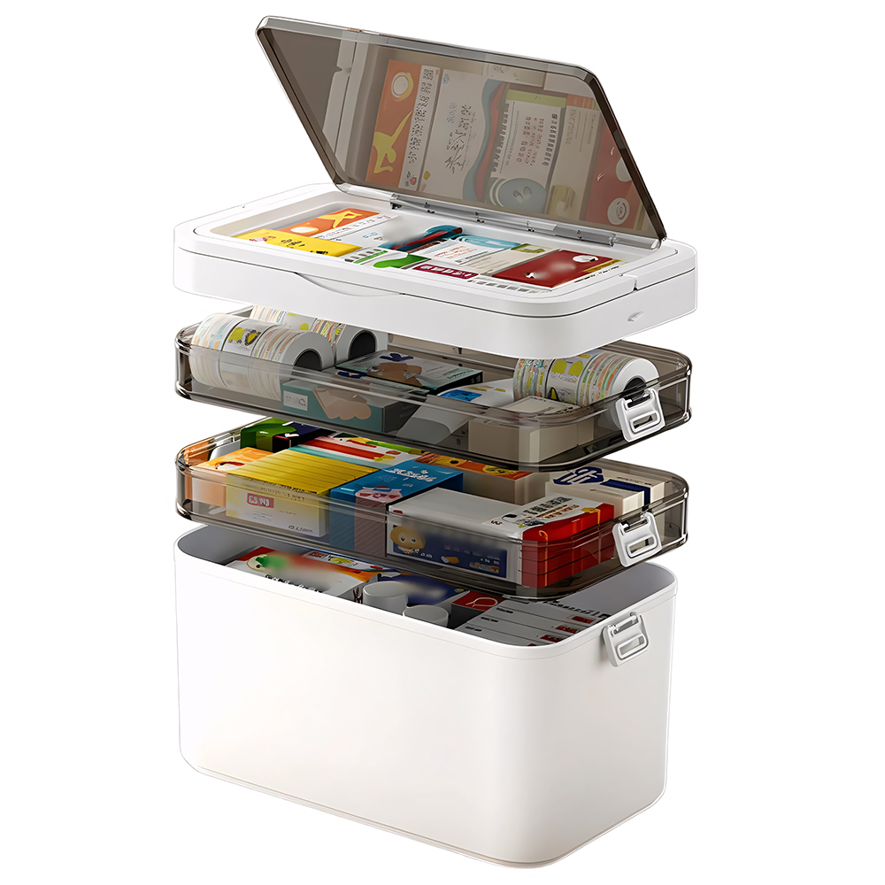 Large Capacity Multi Layer Tra - огляд і ціна Medicine Cabinet Lock