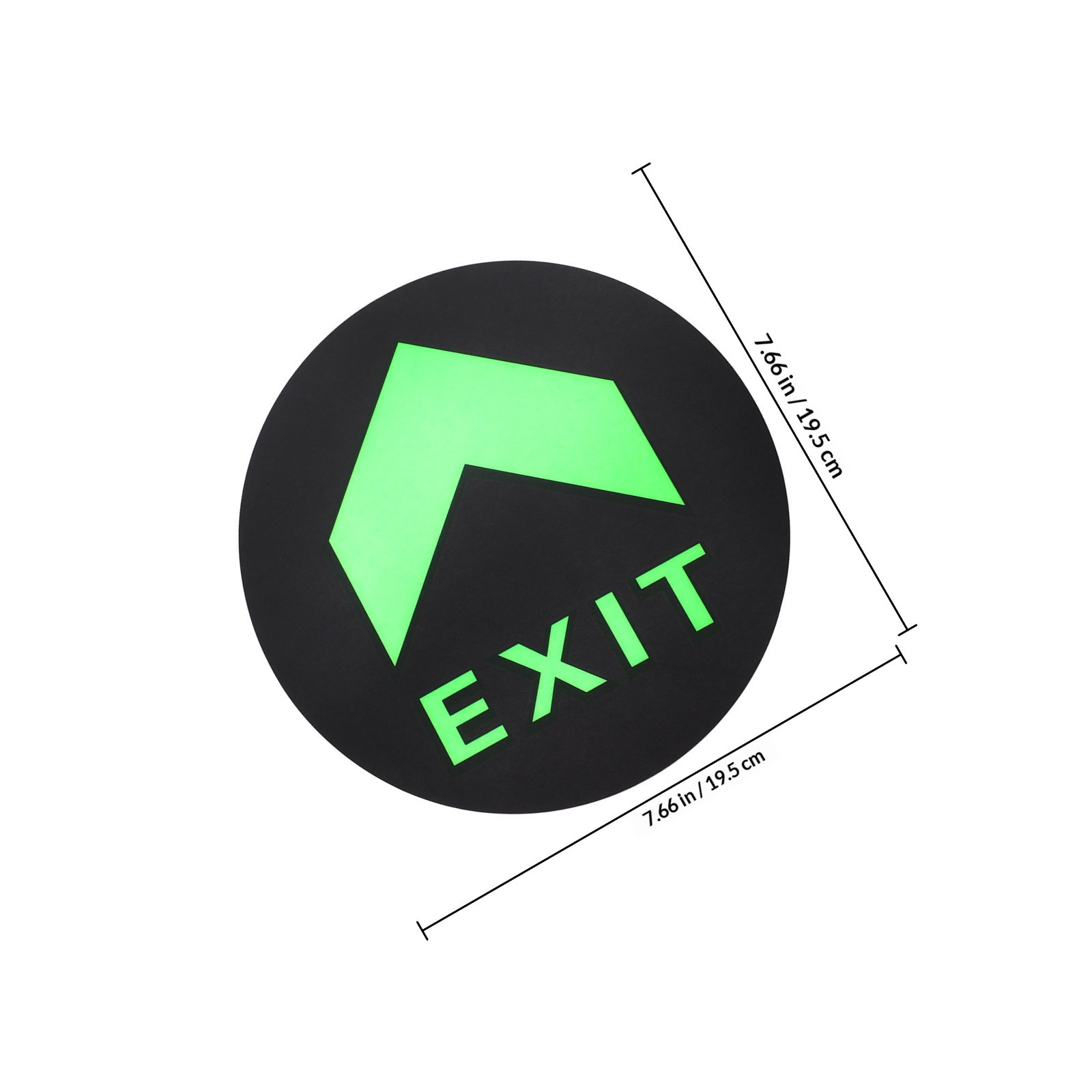 5Pcs Night Glow Exit Sign Stic - огляд і ціна Emergency Exit Sign