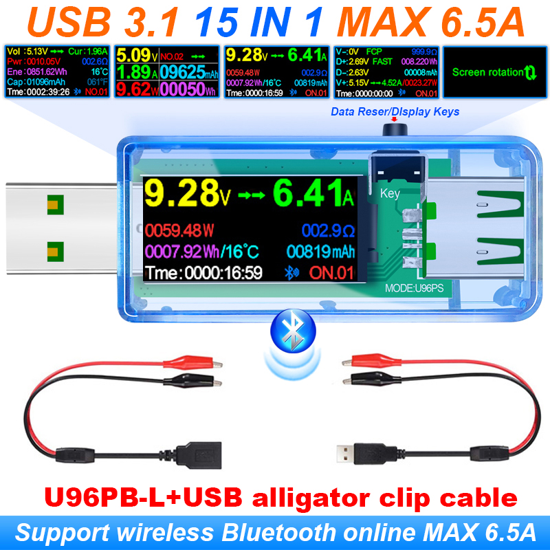 15 IN 1 USB 3.1 Tester DC Digi - огляд і ціна Co Detector Plug