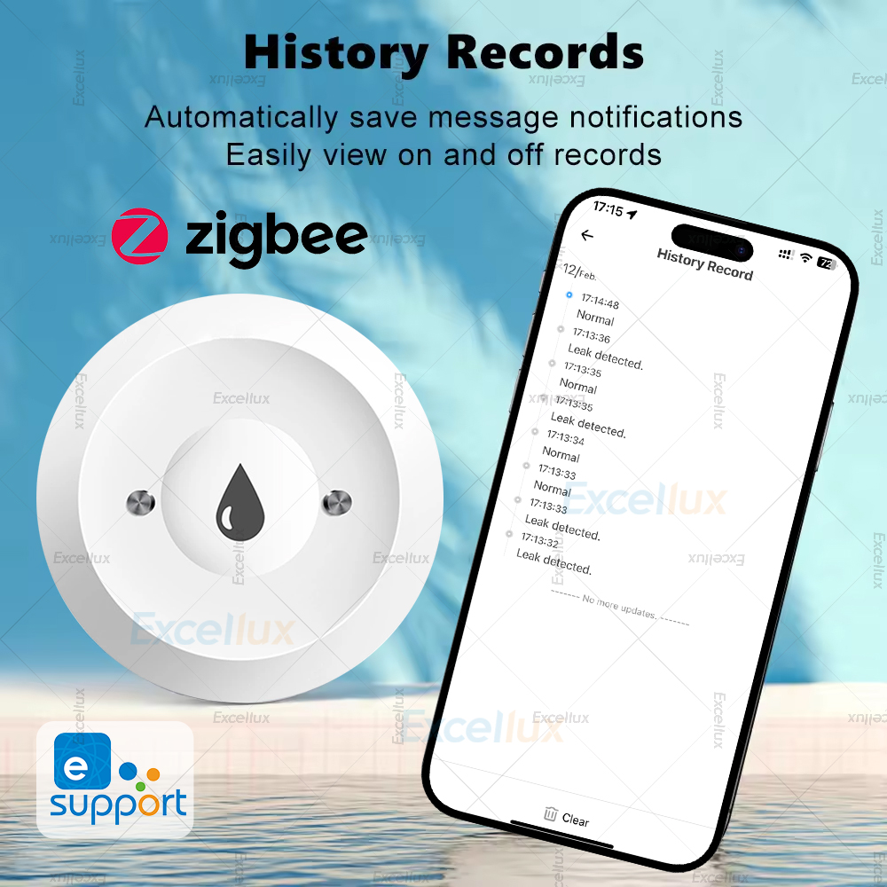 Ewelink Zigbee 3.0 Water Senso - огляд і ціна Water Alarm Sensor