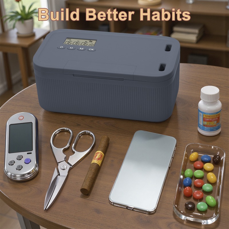 Lock Box with Timer Phone Lock - огляд і ціна Medicine Cabinet Lock