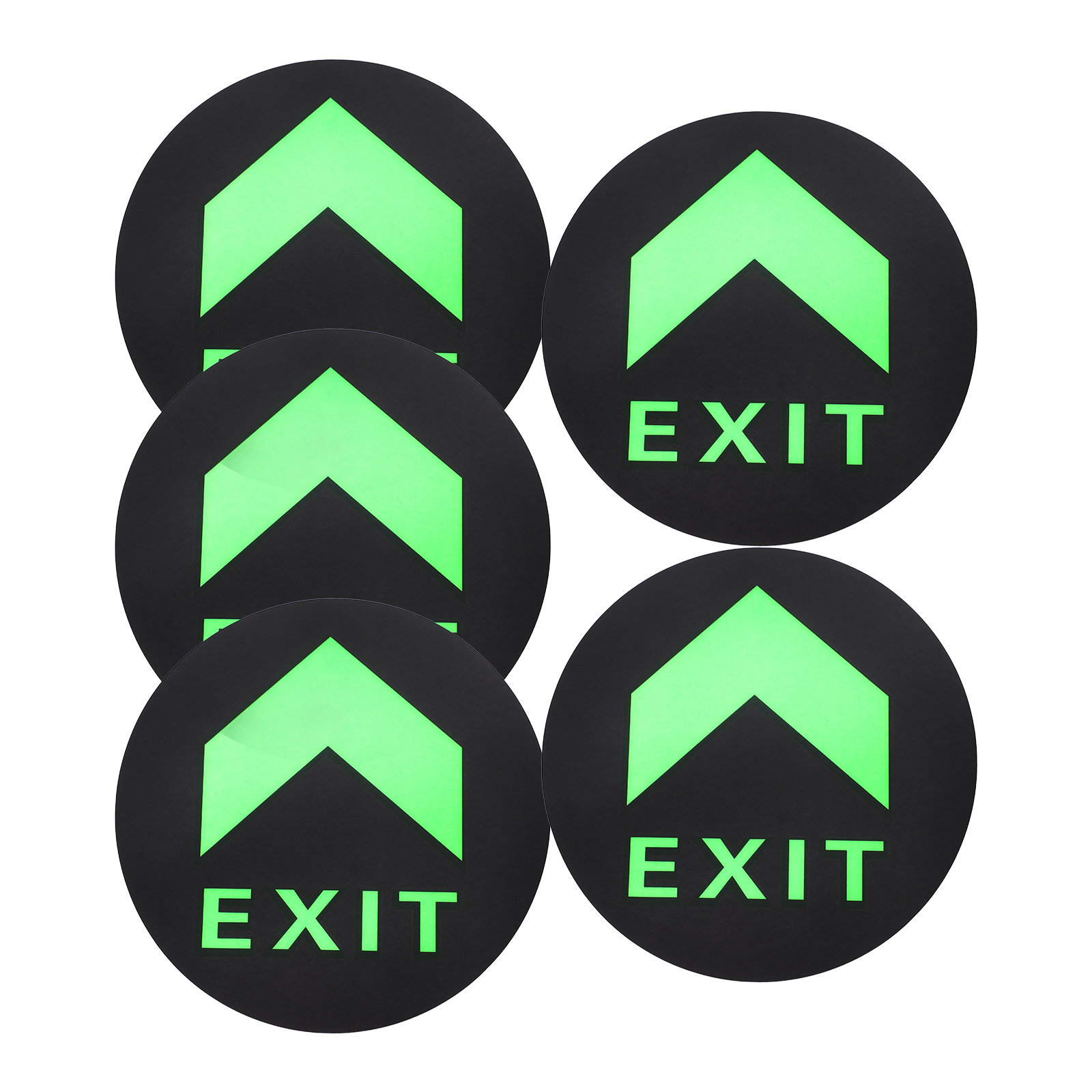 5Pcs Glow Safety Exit Signs Ni - огляд і ціна Emergency Exit Sign