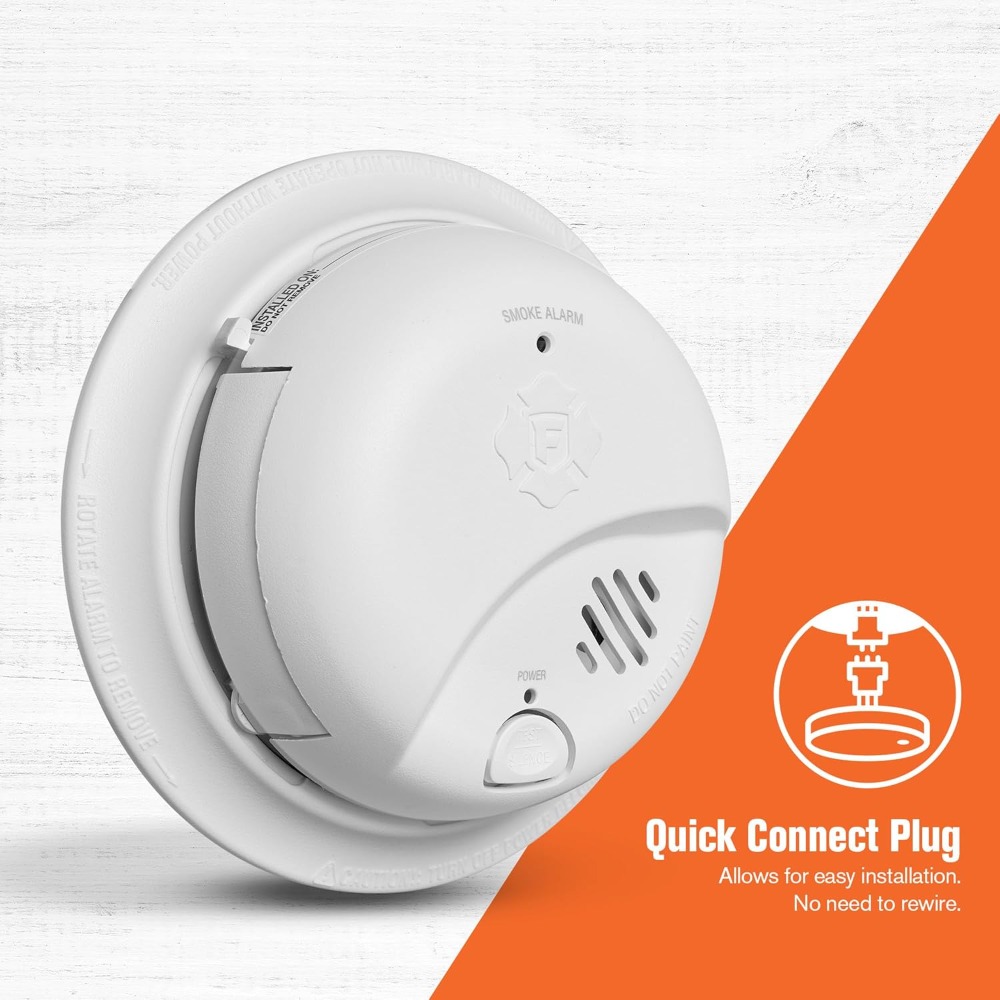 US Shipping Hardwired Intercon - огляд і ціна Smoke Detector Interconnected