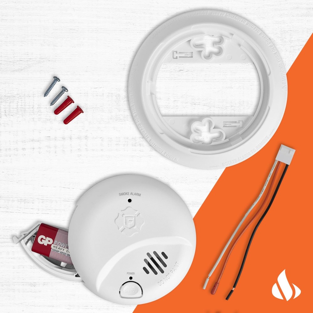 US Shipping Hardwired Intercon - огляд і ціна Smoke Detector Interconnected