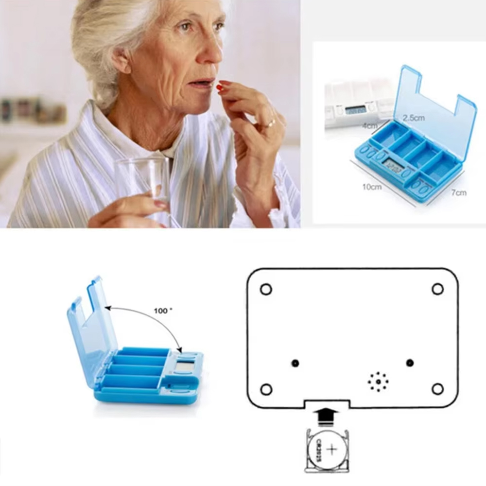 4 Grids Intelligent Reminder P - огляд і ціна Medicine Cabinet Lock