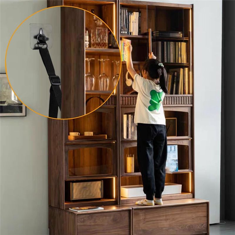 T23C No Drill Adhesive TV Safe - огляд і ціна Earthquake Anchor Strap