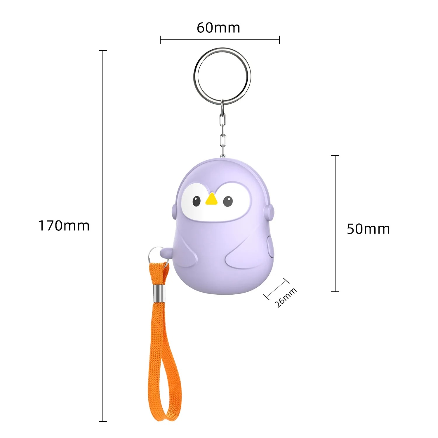 Personal Self Defense 5Pcs Ala - огляд і ціна Personal Alarm Keychain