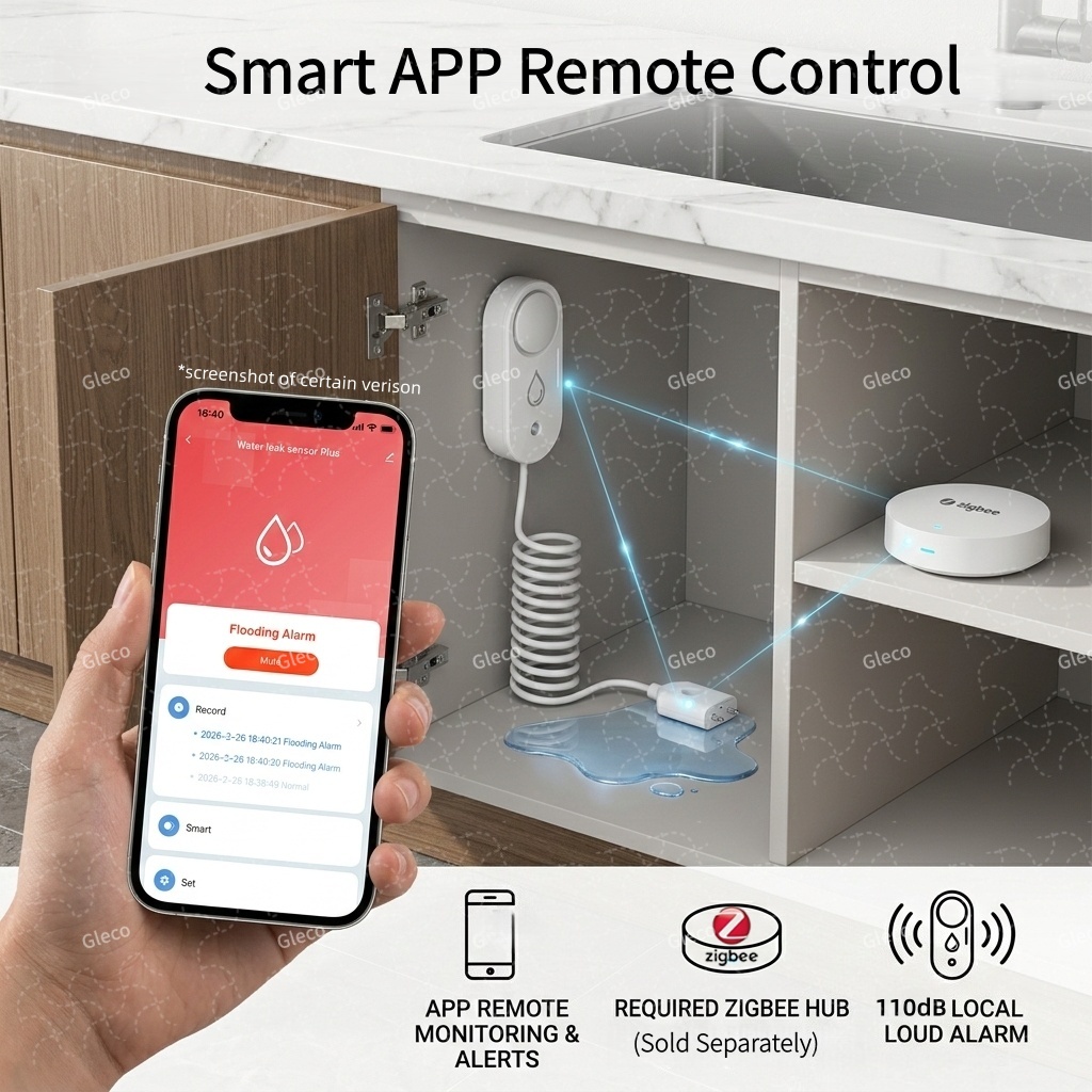 Zigbee Water Leak Sensor Flood - огляд і ціна Water Alarm Sensor