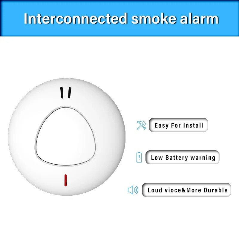Smart home security alarm syst - огляд і ціна Smoke Detector Interconnected