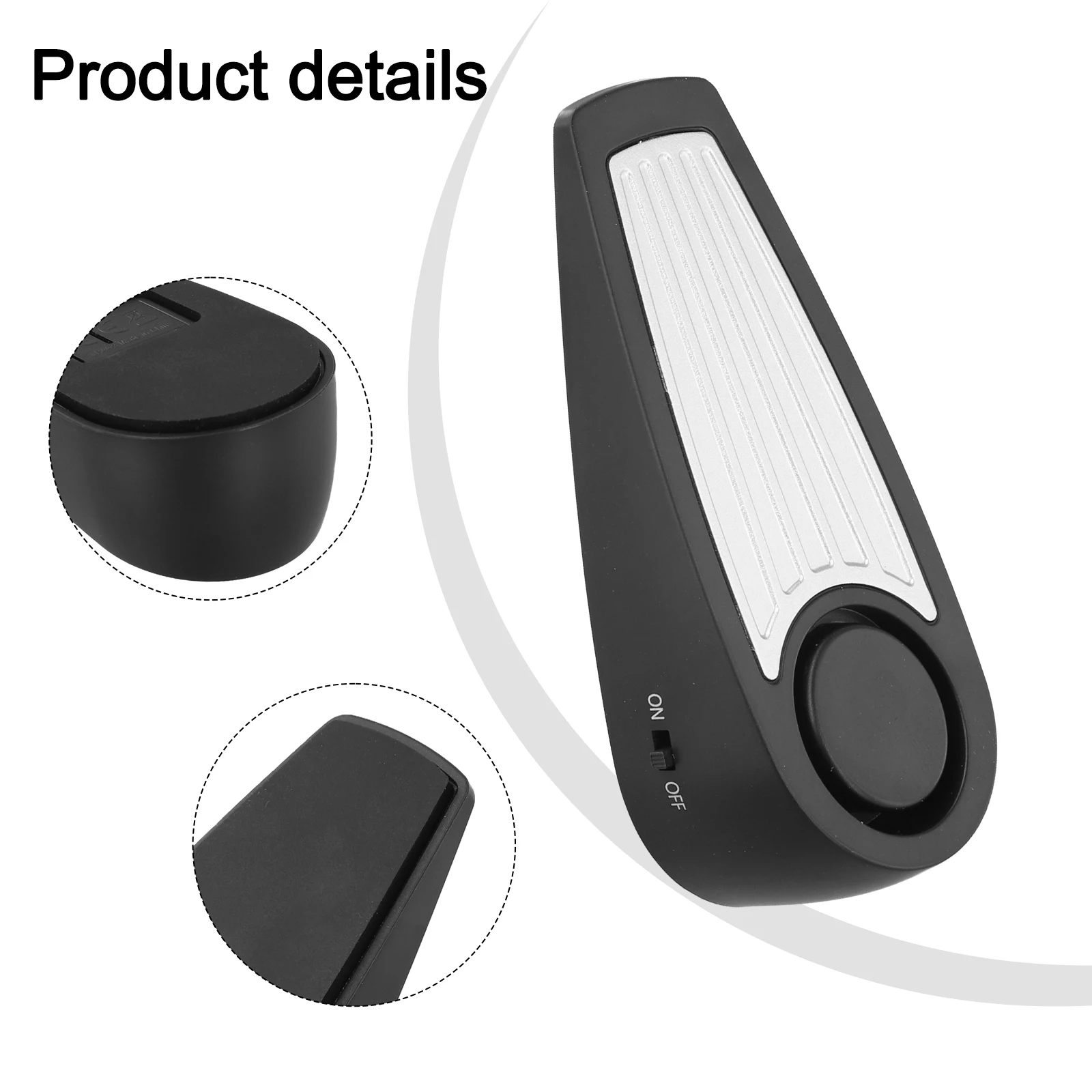 Alarm White Portable Doorstop  - огляд і ціна Door Stop Alarm