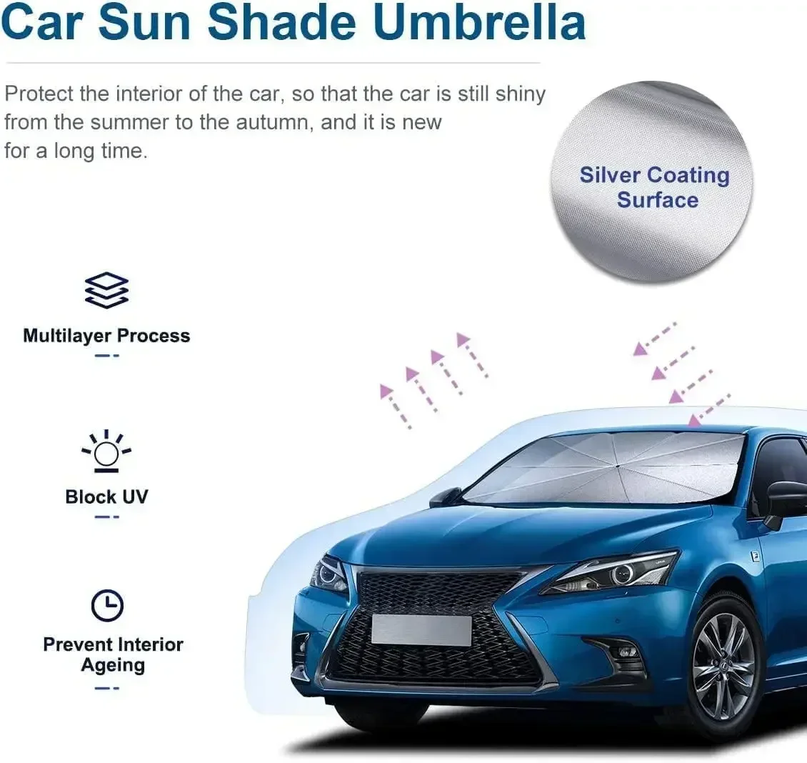 New Car Windshield SunShades U - огляд і ціна Window Lock Bar