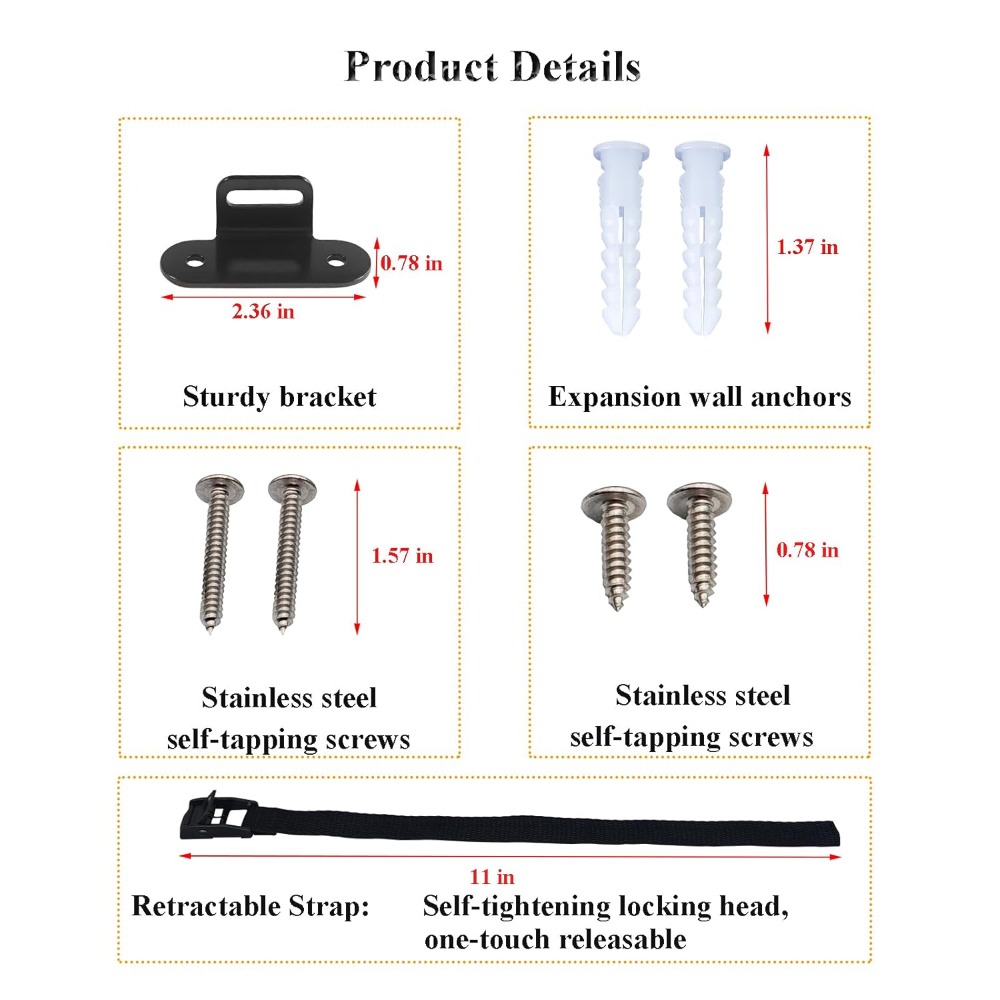 Easy Install Earthquake Proof  - огляд і ціна Earthquake Anchor Strap