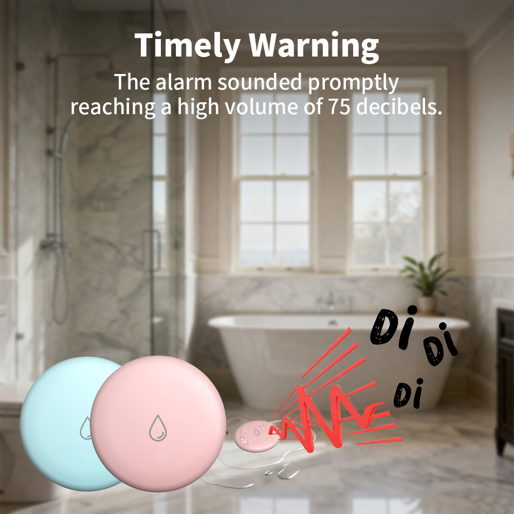 Zigbee Leakage Sensor LED Imme - огляд і ціна Water Alarm Sensor