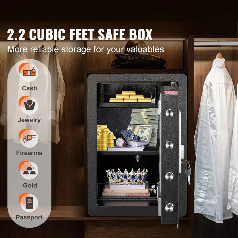 SucceBuy Electric Safe 2.2/1.8 - огляд і ціна Fire Safe Document