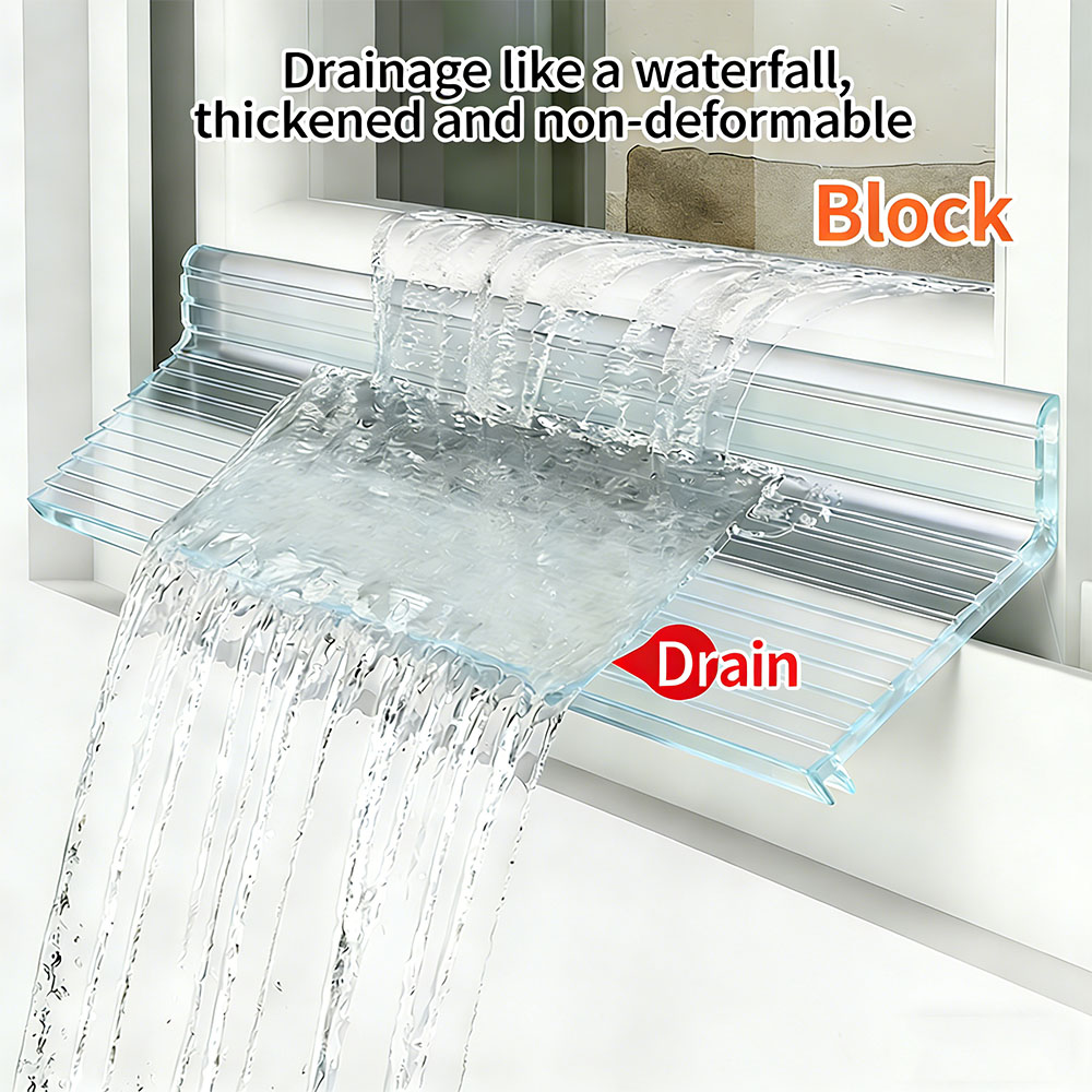 1.5m/1m Transparent Waterproof - огляд і ціна Window Lock Bar