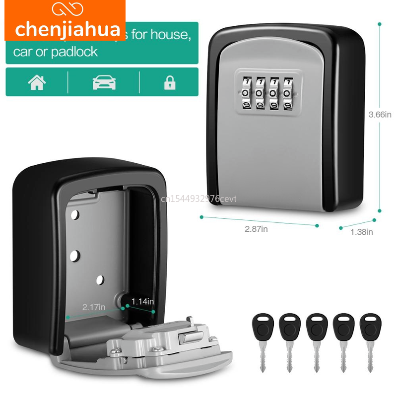 Wall Mount Key Storage Secret  - огляд і ціна Lockbox Key Secure