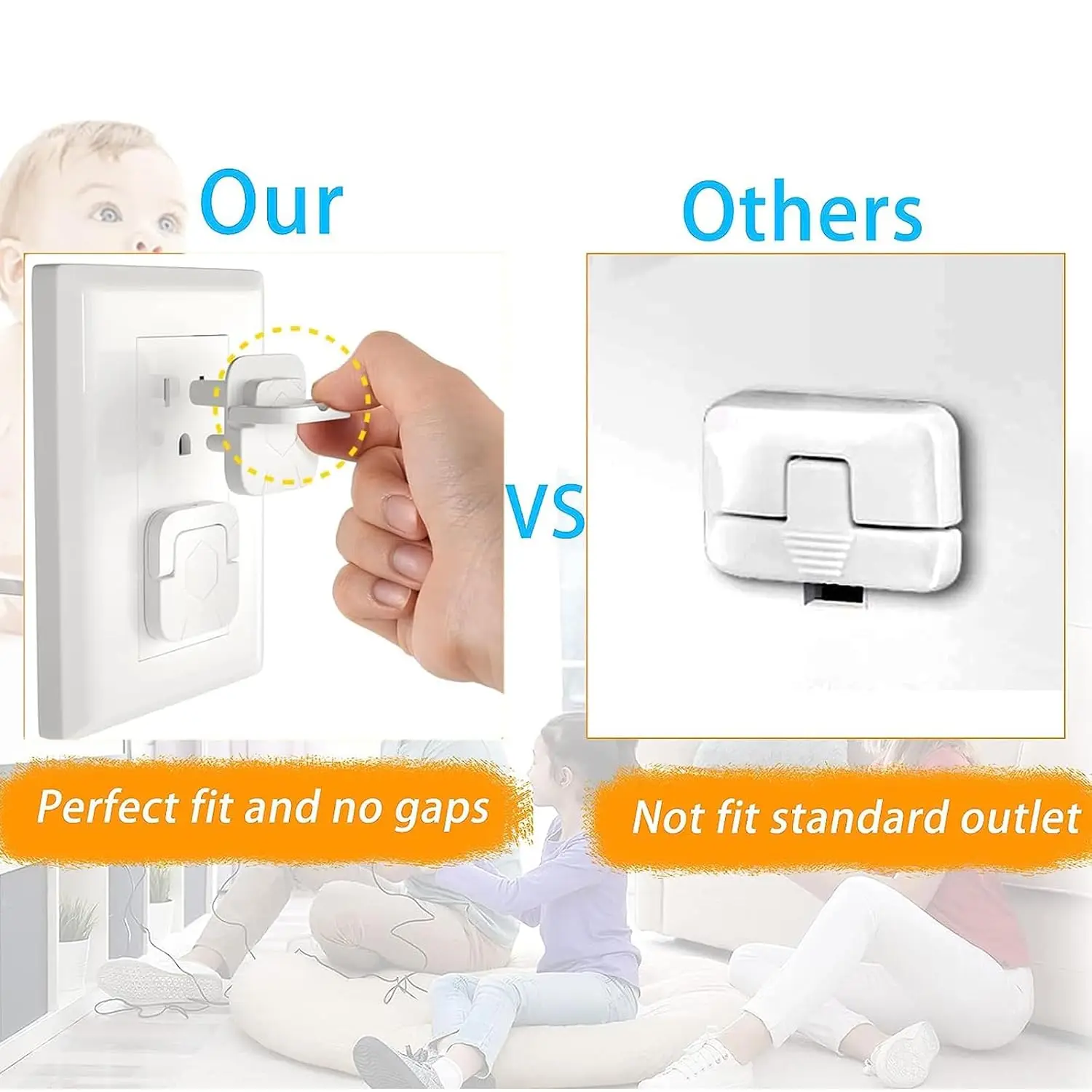 1-20Pc Baby Proof Outlet Cover - огляд і ціна Outlet Cover Baby