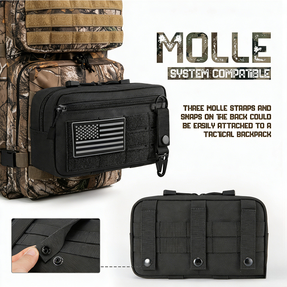 Tactical Molle EDC Pouch Outdo - огляд і ціна First Aid Bag Kit