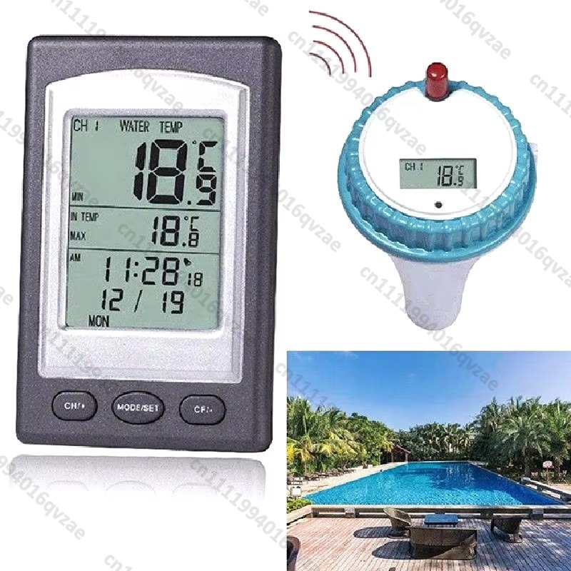 Wireless Pool Thermometer with - огляд і ціна Pool Alarm Float