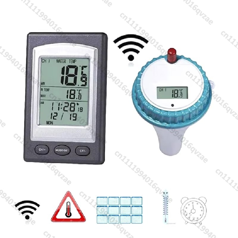 Wireless Pool Thermometer with - огляд і ціна Pool Alarm Float
