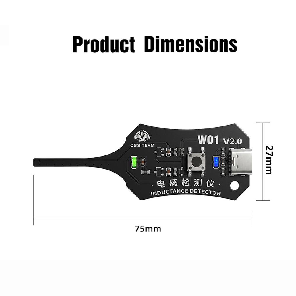 W01 Inductor Detector Tool Mot - огляд і ціна Co Detector Plug