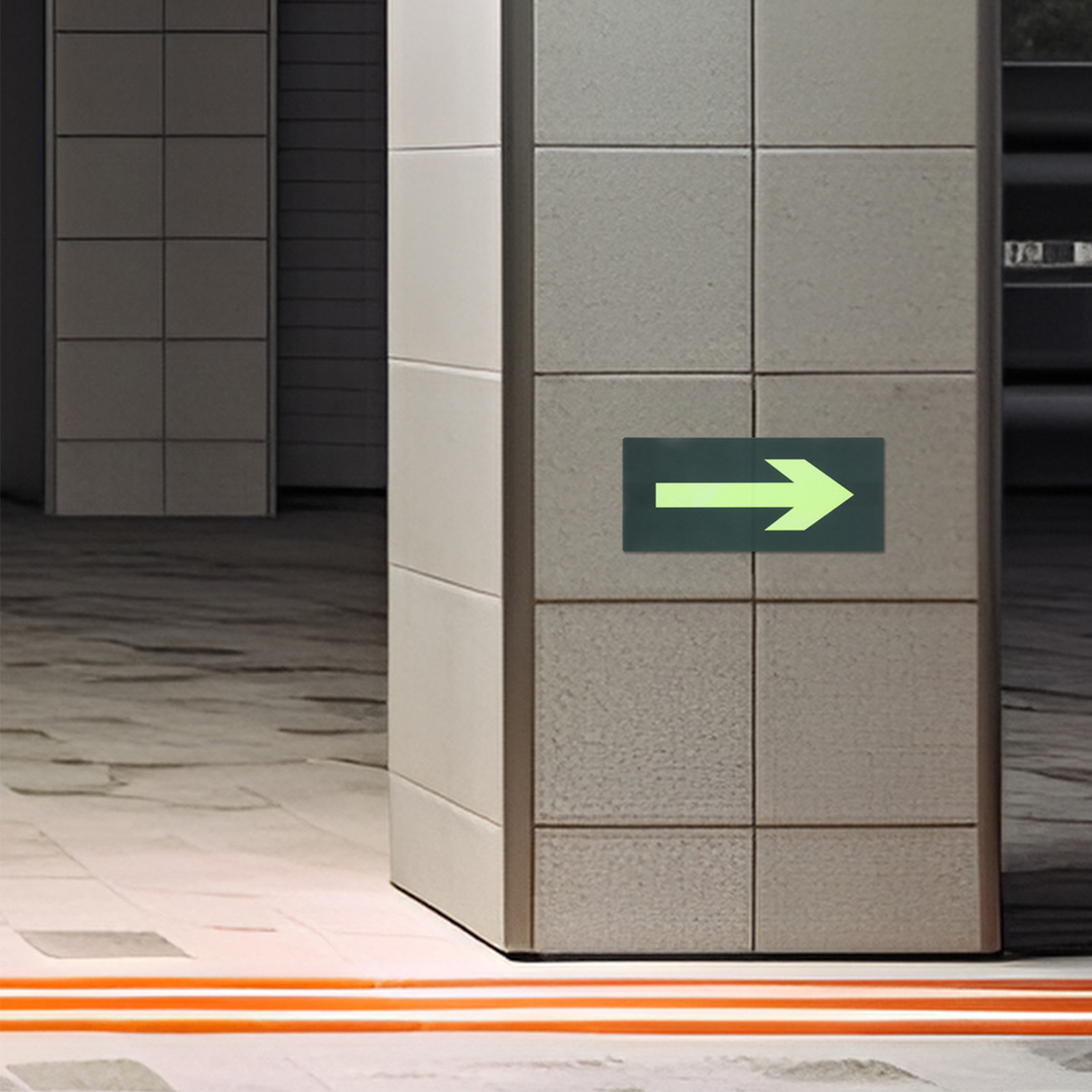 8Pcs Photoluminescent Waterpro - огляд і ціна Emergency Exit Sign