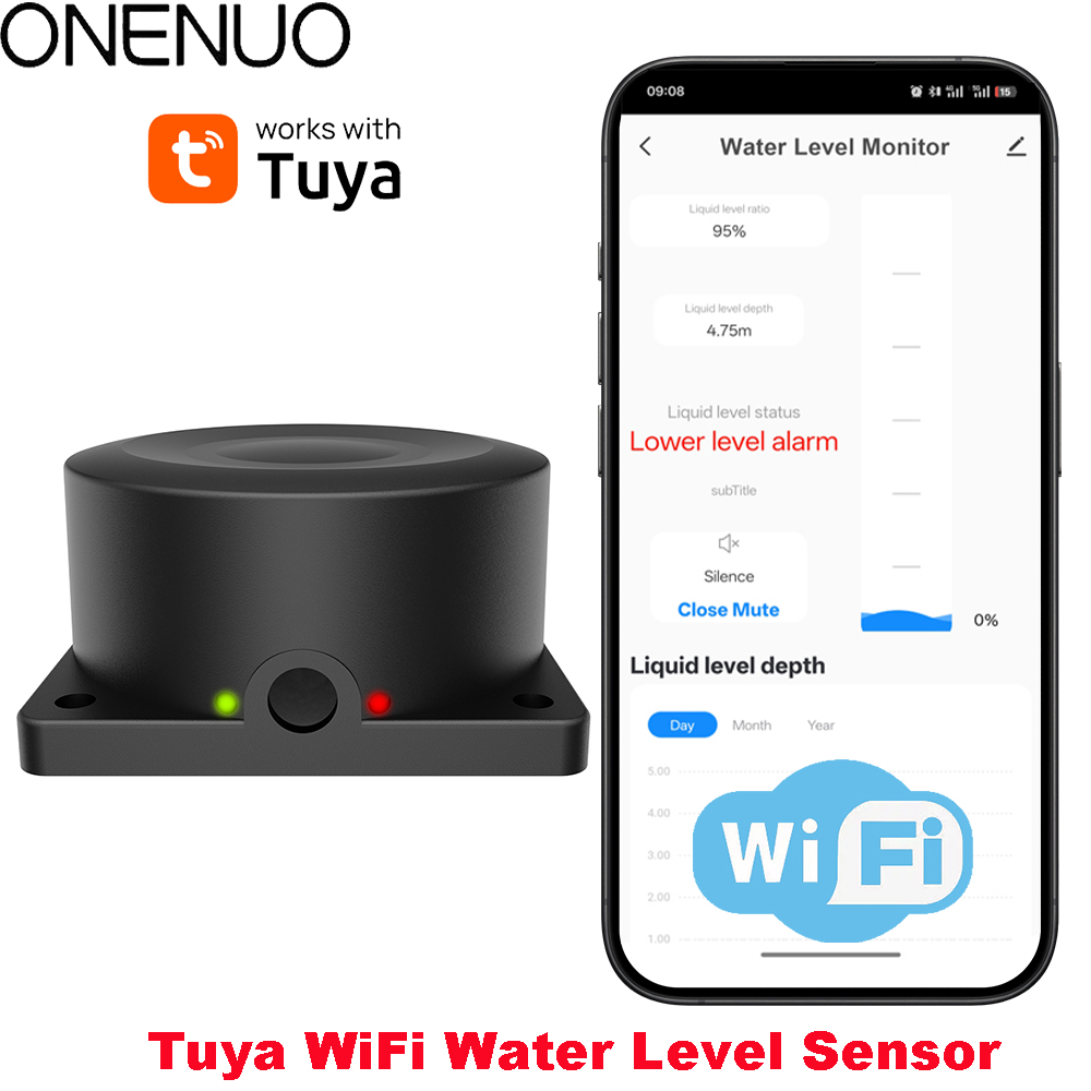 ONENUO Liquid Level Sensor Oil - огляд і ціна Water Alarm Sensor