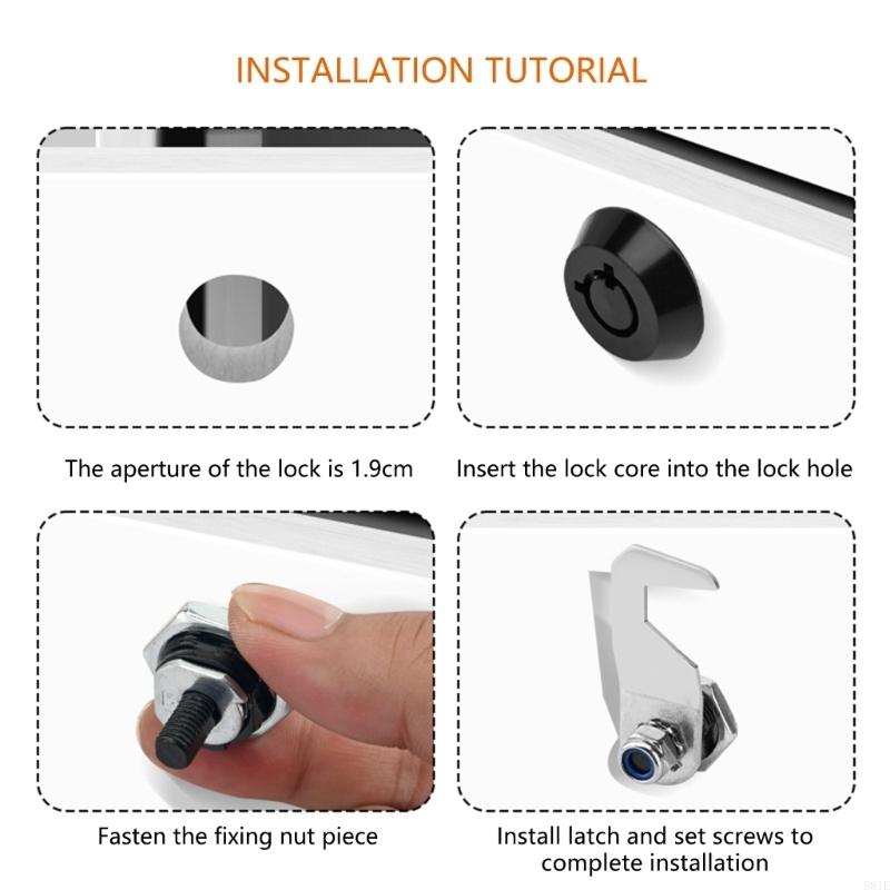 581E 2pcs Heavy Duty Tubulars  - огляд і ціна Lockbox Key Secure