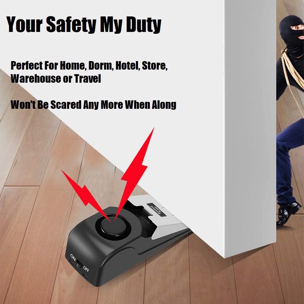 1Pc Door Stopper Alarm Portabl - огляд і ціна Door Stop Alarm