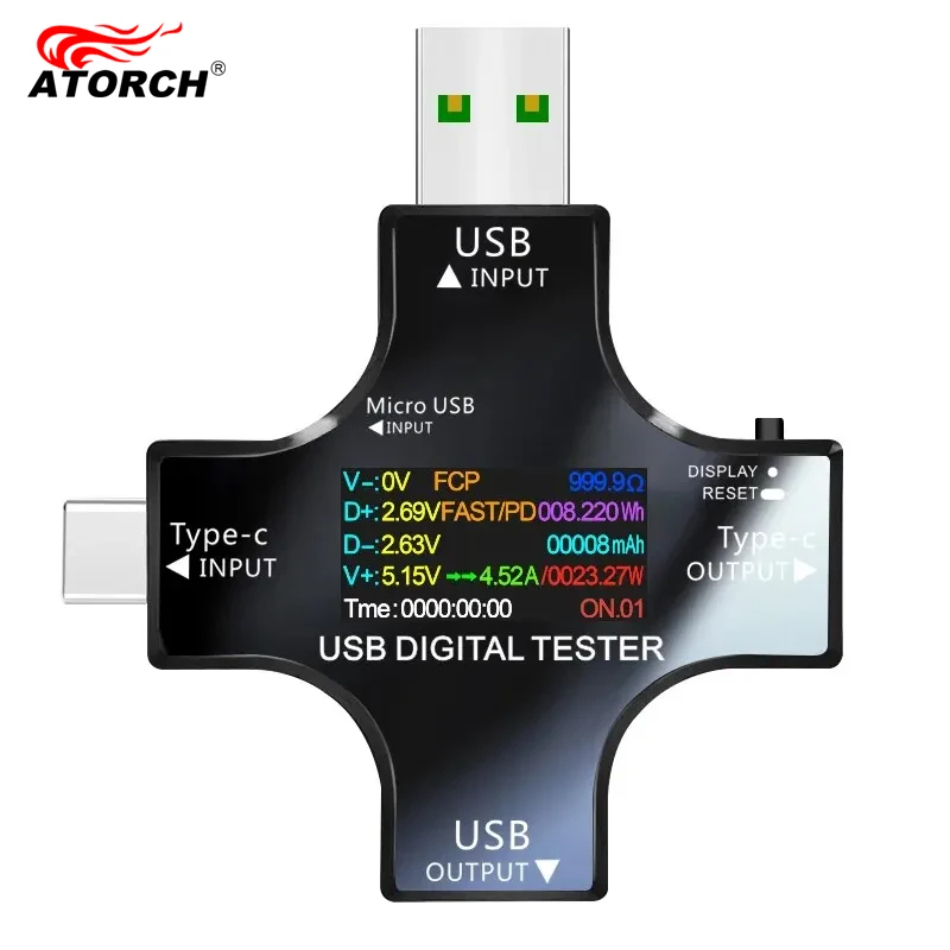 USB Tester DC Type-C PD Digita - огляд і ціна Co Detector Plug