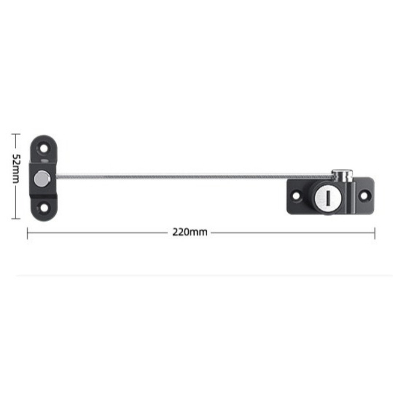 Window Door Restrictor Baby Ki - огляд і ціна Security Chain Door