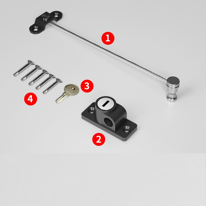 Window Door Restrictor Baby Ki - огляд і ціна Security Chain Door