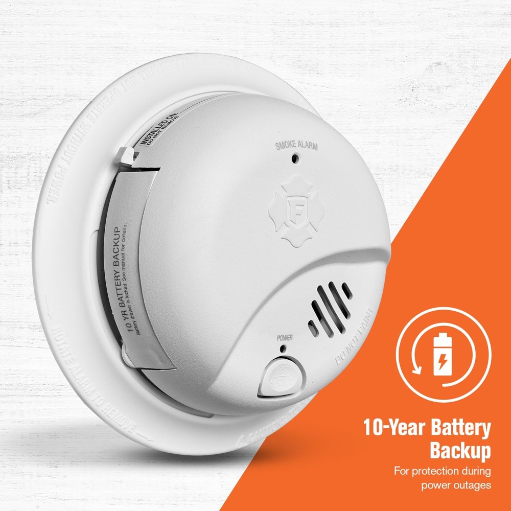 Interconnected Hardwired Smoke - огляд і ціна Smoke Detector Interconnected