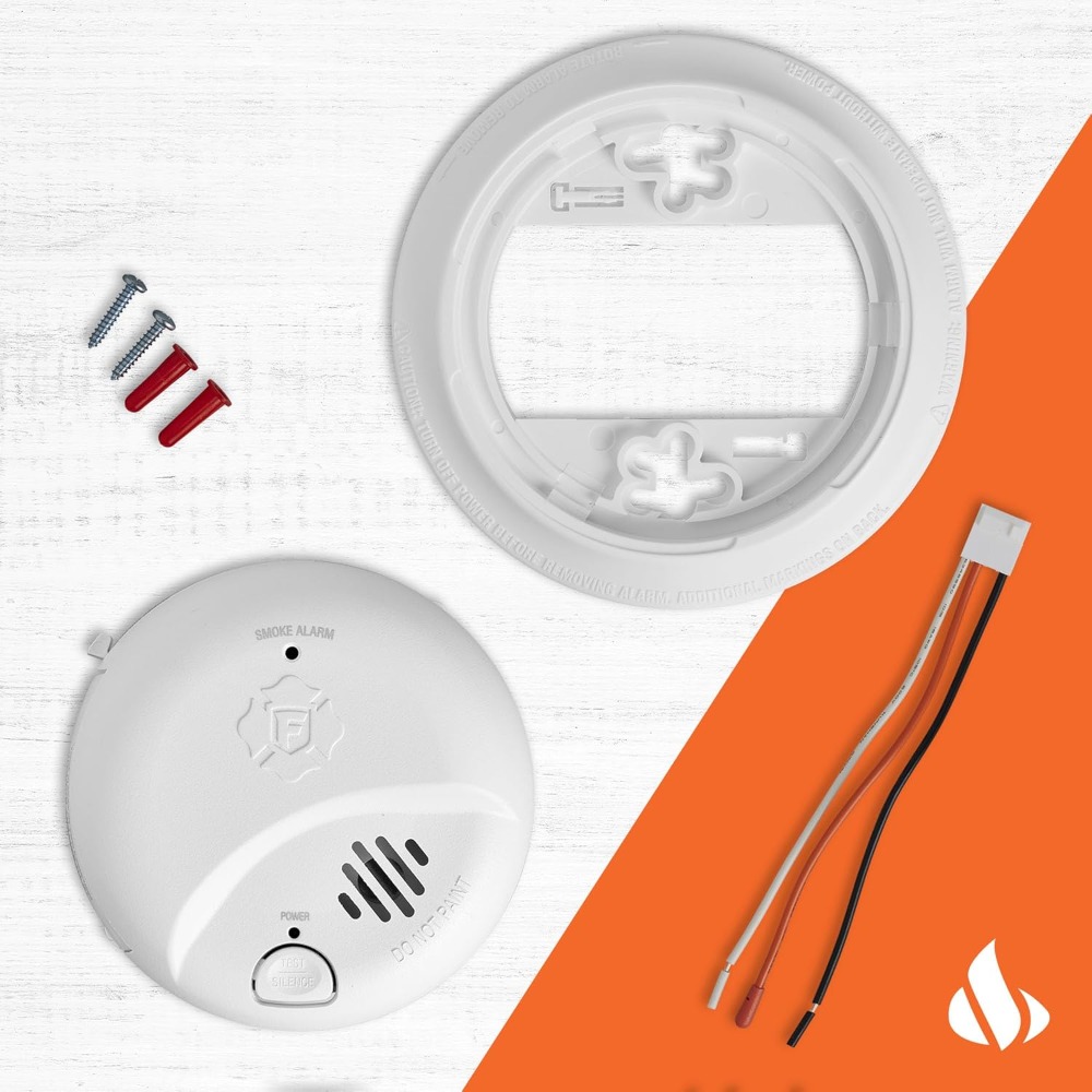 Interconnected Hardwired Smoke - огляд і ціна Smoke Detector Interconnected